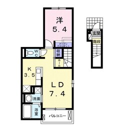 グリーンフィールズの物件間取画像